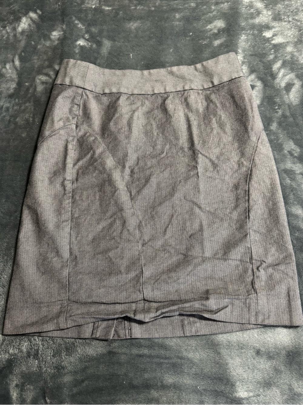 Banana Republic Classic Grey Pencil Skirt - Women's Tailored Office Skirt Size 4